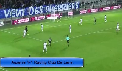 AJ Auxerre 1-1 Racing Club De Lens - Tous Les Buts Exclusive (18/11/2016)