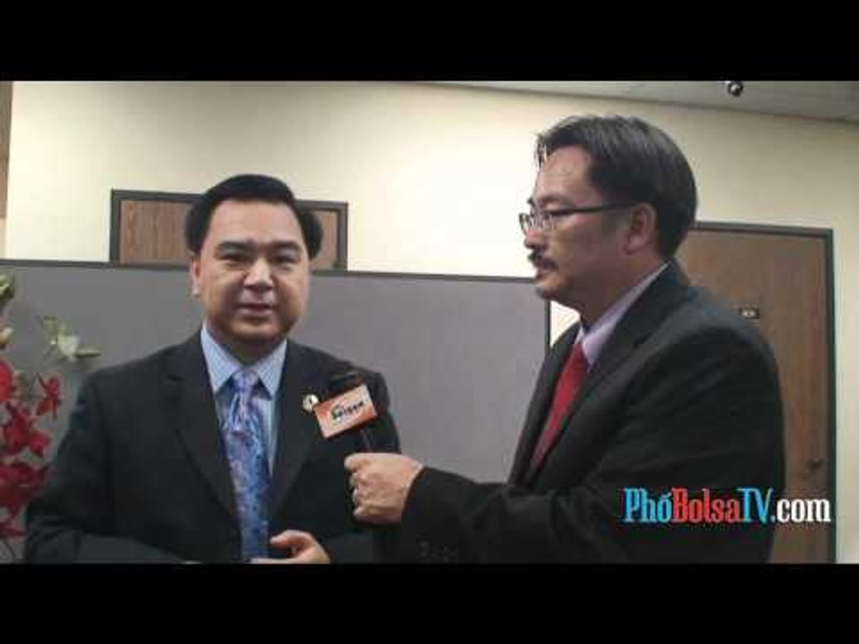 Phỏng vấn các ƯCV Trần Thái Văn và Cecilia Iglesias trước buổi tranh luận