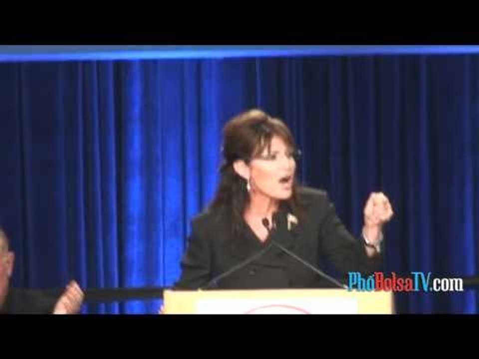 Cựu ứng cử viên phó tổng thống Sara Palin đến quận Cam - phần 2