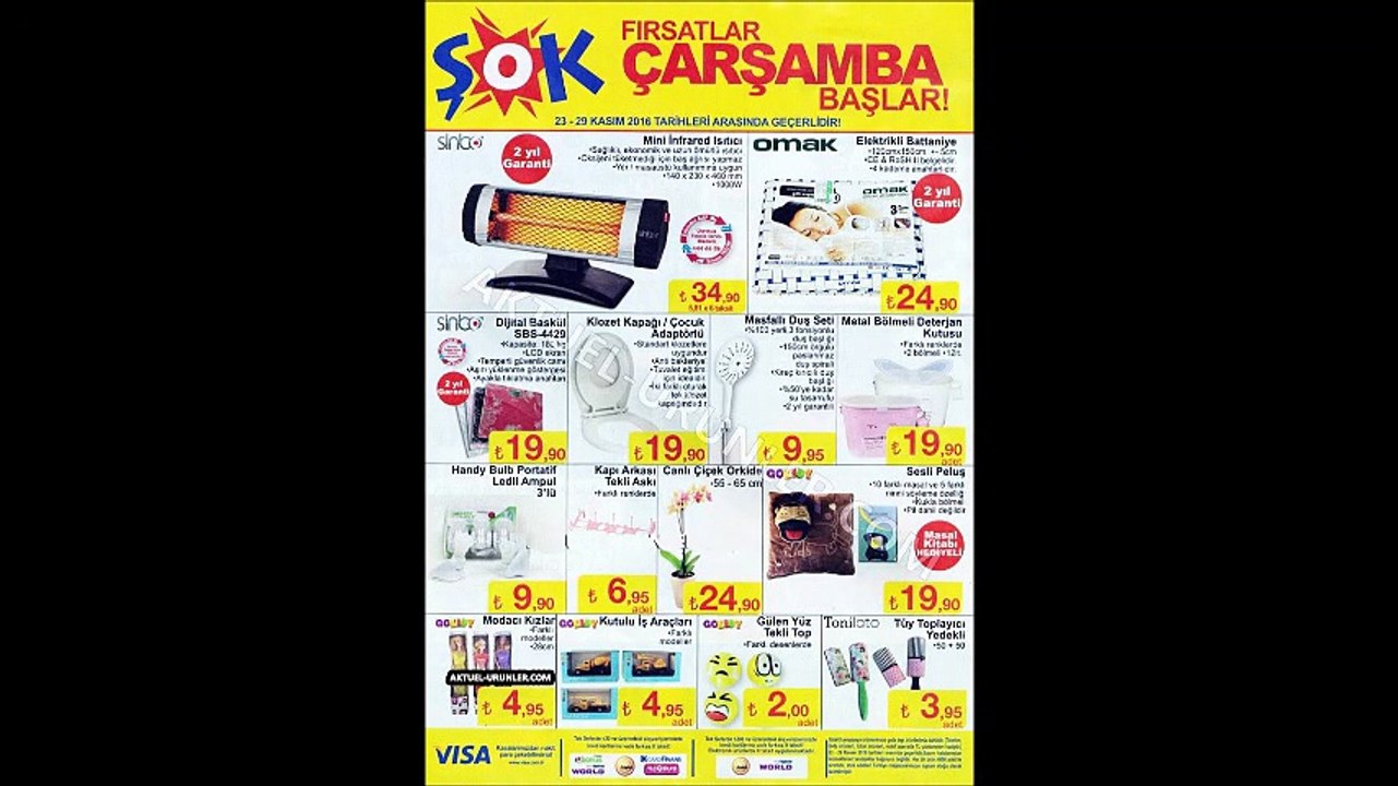 ŞOK 23 – 29 Kasım 2016
