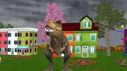 Dinosaurs Godzilla Cartoons And Dragon Finger Family Nursery Rhymes for Children