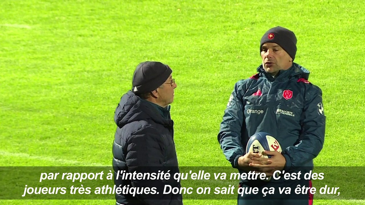 Rugby: veillée d'armes à Marcoussis pour le XV...