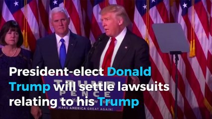 Trump to settle University lawsuits for $25M, NY AG says