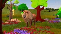 Lion Finger Family Rain Rain Go Away | Dinosaurs If You Are Happy And You Know It Nursery Rhymes
