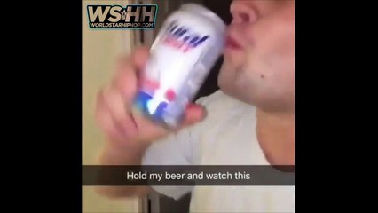 Dude Runs Straight Through The Door While His Friend In The Room