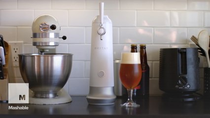 Enjoy draft beer anywhere with this portable tap
