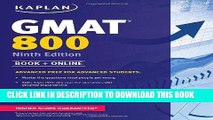 [PDF] Kaplan GMAT 800: Advanced Prep for Advanced Students Popular Online