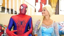 Pink Spidegirl vs Spiderman vs Spiderbaby - Uncle spiderman - Fun Superhero in real life