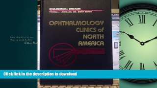 Buy books  Oculodermal diseases (Ophthalmology clinics of North America)