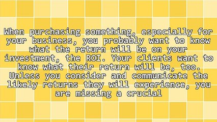 Booklet Tips - Forms of ROI