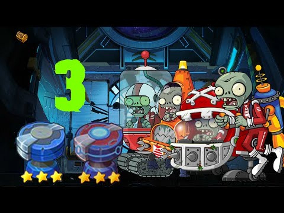 PvZ Online - Adventure Mode - Space War 3 [4K 60FPS]