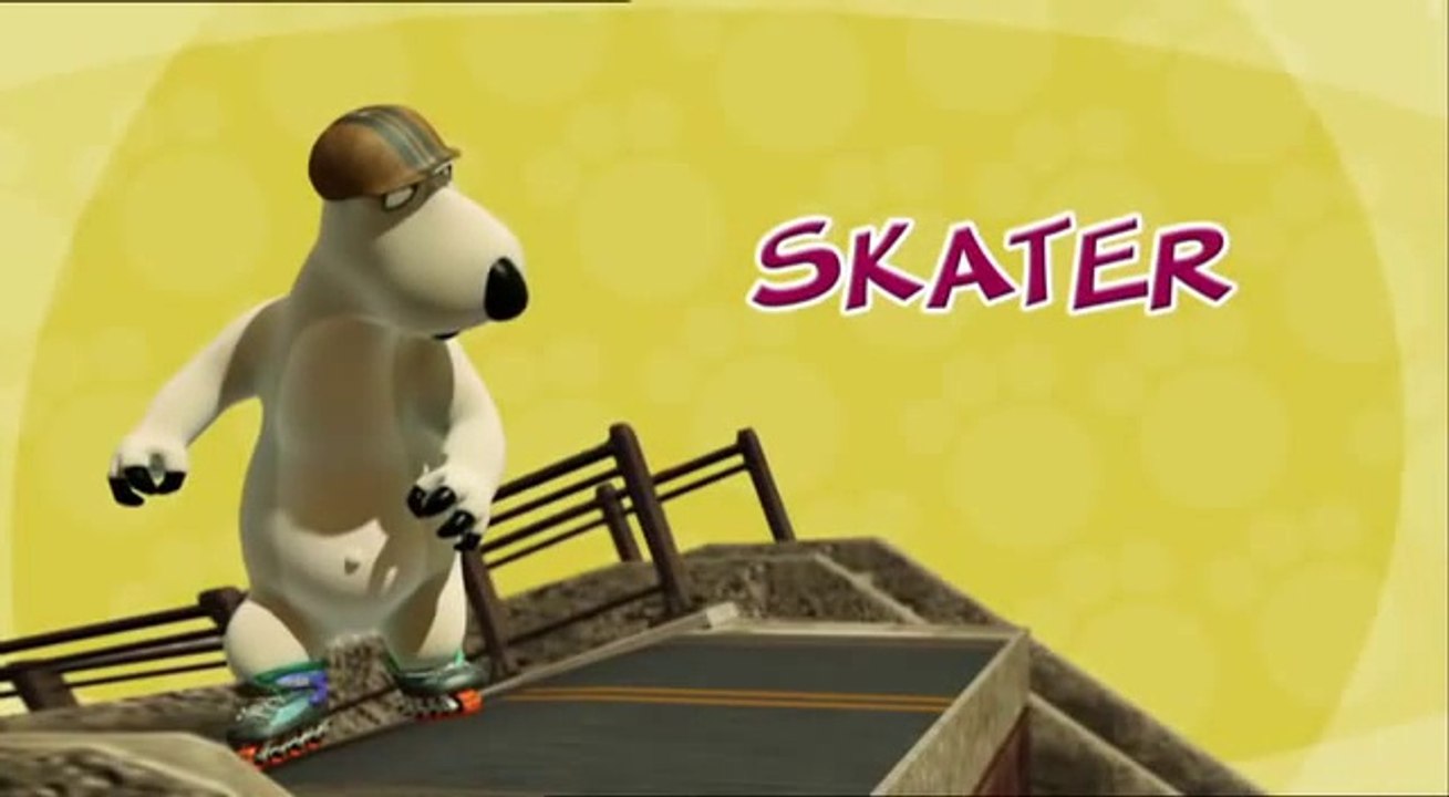 72 Bernard der Lustiger Bär - Der beste Inline-Skater