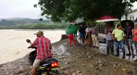 Río BAJABONITO Arrastra Puente En Puerto Plata