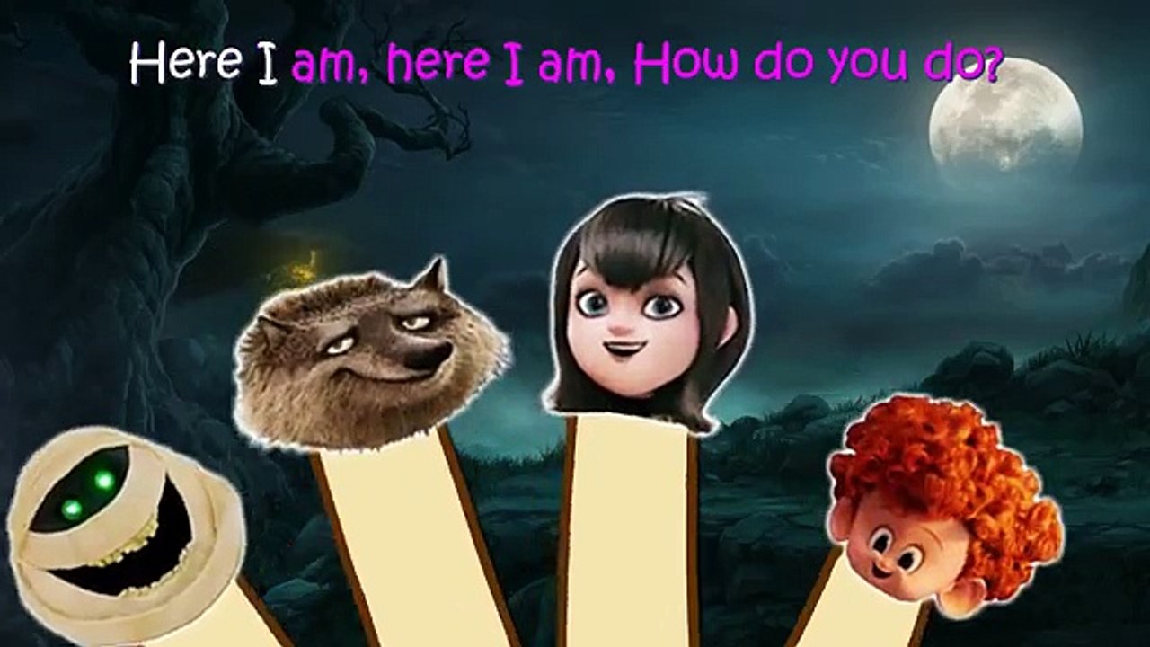 Hotel Transylvania 2 Finger Family / Nursery Rhymes