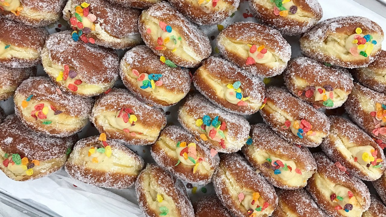Here's the Fruity Pebbles Doughnut Everyone Keeps Talking About