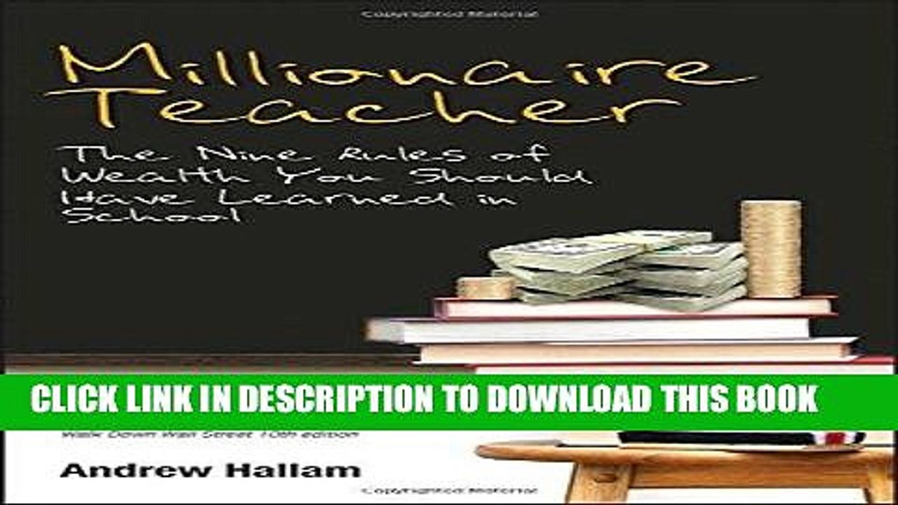 [PDF] Millionaire Teacher: The Nine Rules of Wealth You Should Have Learned in School Popular Online