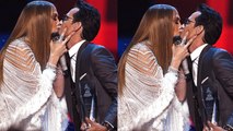 Jennifer Lopez Passionately Kisses Marc Anthony Onstage at the Latin Grammy Awards