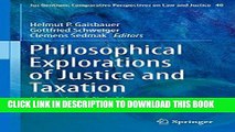 [PDF] Philosophical Explorations of Justice and Taxation: National and Global Issues (Ius Gentium: