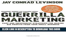[PDF] Guerrilla Marketing, 4th edition: Easy and Inexpensive Strategies for Making Big Profits