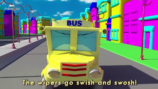 Transport Vehicles Song | Bus Song | Train Song | Learn Transport Vehicles for Children