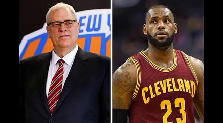 LeBron James Versus Coach Phil Jackson