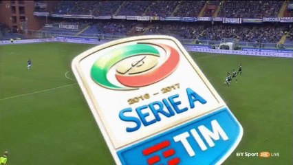 Fabio Quagliarella  Goal HD - Sampdoria	1-2	Sassuolo 20.11.2016