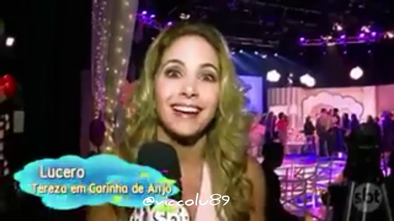 Promo, Lucero, Mañana estreno de Carinha Carita De Anjo IMPERDIBLE