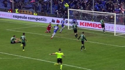 Luis Muriel Goal Sampdoria 2 - 2 Sassuolo 20-11-2016