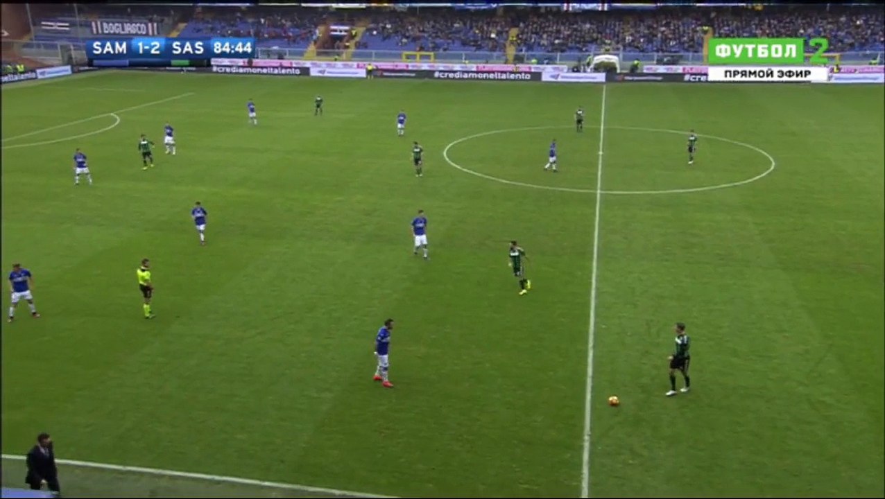 Luis Muriel Goal HD - Sampdoria 2-2 Sassuolo 20.11.2016 HD