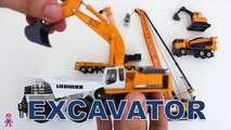 Learning Construction Vehicles Names and Sounds for Kids with new Siku Lego A SuperheroSchool