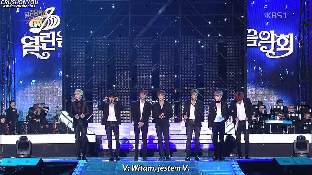 [POLSKIE NAPISY] 161113 Open Concert Bangtan Boys Greetings