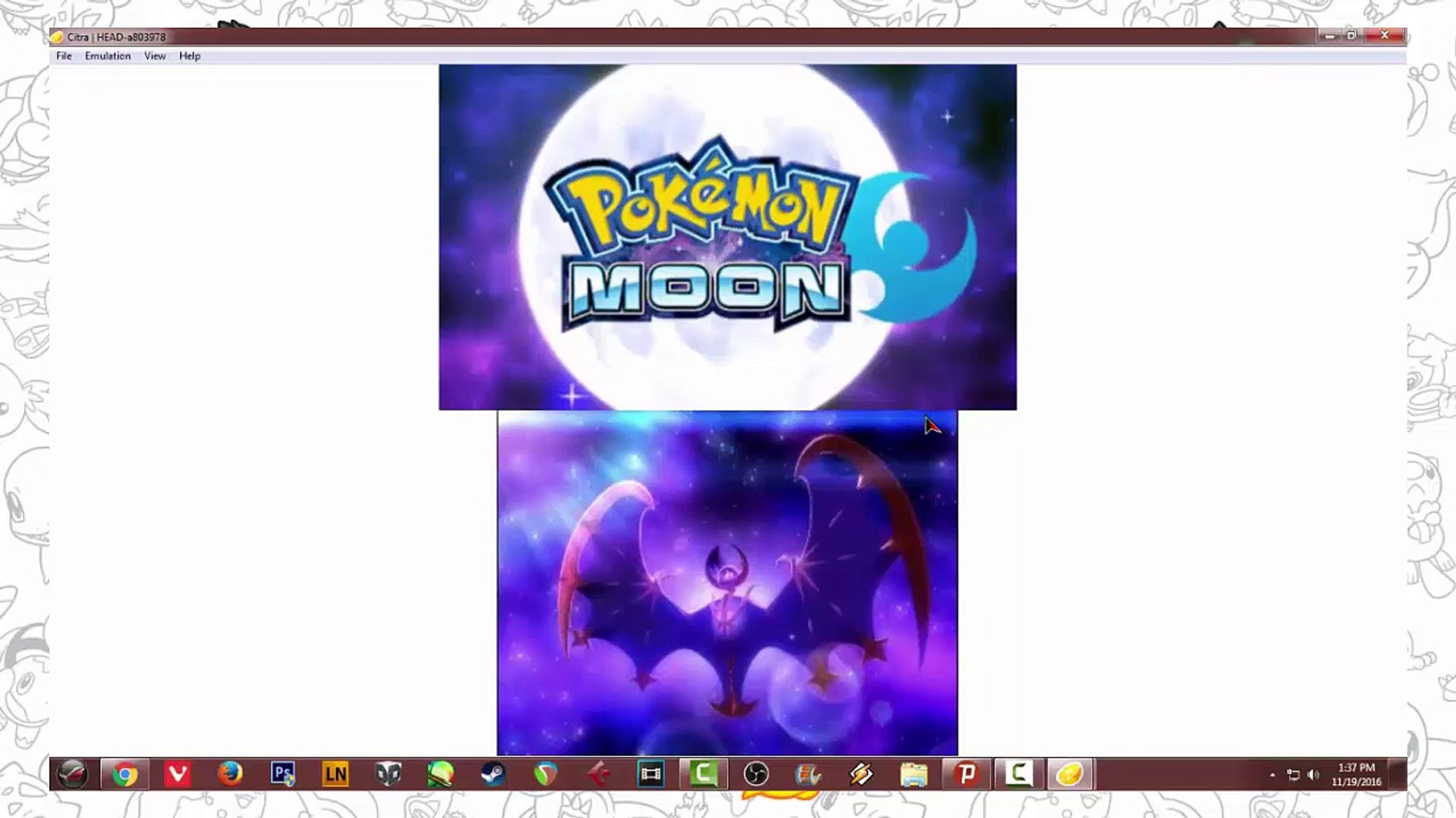 Latest Pokemon Sun and Moon Tutorial - How to run using Citra Emulator in  PC - video Dailymotion