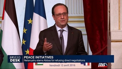 Netanyahu slams Abbas for refusing direct negotiations