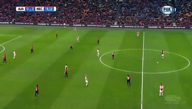 Kasper Dolberg Goal HD - Ajax 1 - 0 Nijmegen 20.11.2016 HD