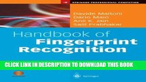 Ebook Handbook of Fingerprint Recognition (Springer Professional Computing) Free Read