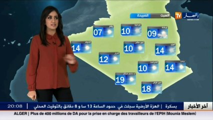 النشرة الجوية  أحوال الطقس لصبيحة وظهيرة السبت 19 نوفمبر 2016