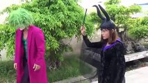 Spiderman vs Frozen Elsa injured by pokemon Joker Pranks Fun Superheroes in real life