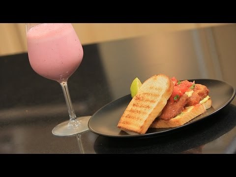 سندوتش سمك فيليه بسلطة الطماطم - عصير الورد | سندوتش وحاجة ساقعة حلقة كاملة