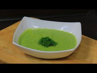 شوربة بسلة بالشبت  | أميرة شنب