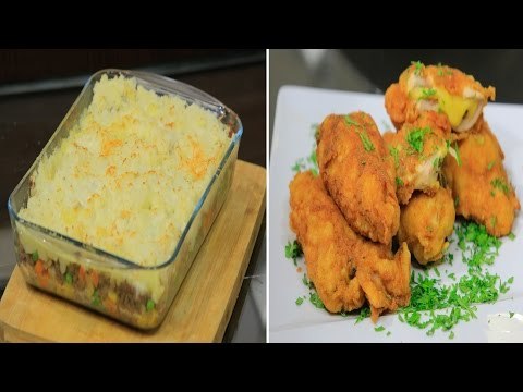 دجاج كوردن بلو - فطيرة الراعي - سلطة تفاح بعين الجمل | اميرة في المطبخ حلقة كاملة