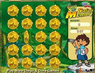 Go Diego Go Safari Memory Games Fantastic Fun Full Episode Part1