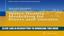 Ebook Water Quality Modelling for Rivers and Streams (Water Science and Technology Library) Free