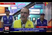Clausuran conocido cine de Jirón de la Unión por deficiencias en seguridad