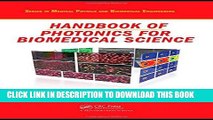 Best Seller Handbook of Photonics for Biomedical Science (Series in Medical Physics and Biomedical