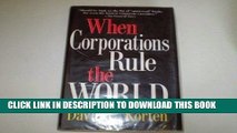 Ebook When Corporations Rule the World Free Read