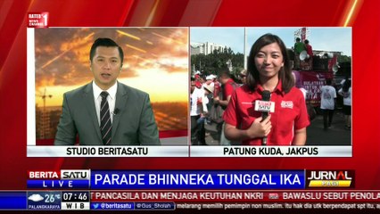 Sejumlah Komunitas Meriahkan Parade Bhineka Tunggal Ika