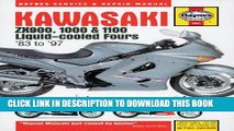 Read Now Haynes Kawasaki Zx900, 1000   1100 Liquid-Cooled Fours 1983-97 (Haynes Motorcycle Repair