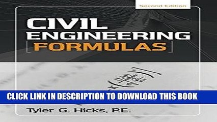 Read Now Civil Engineering Formulas Download Book