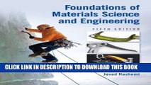 Read Now Foundations of Materials Science and Engineering PDF Online