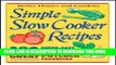 Best Seller Simple Slow Cooker Recipes BN Edition (Better Homes   Gardens Cooking) Free Read